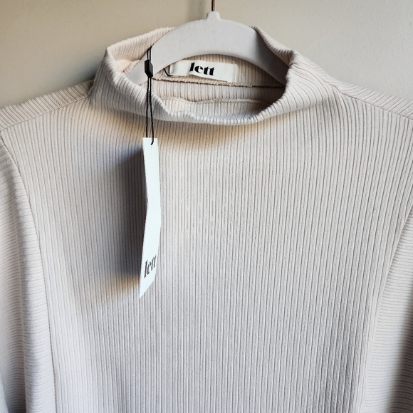 Lett Palma Mock Neck Top Size Large - Picture 8 of 8